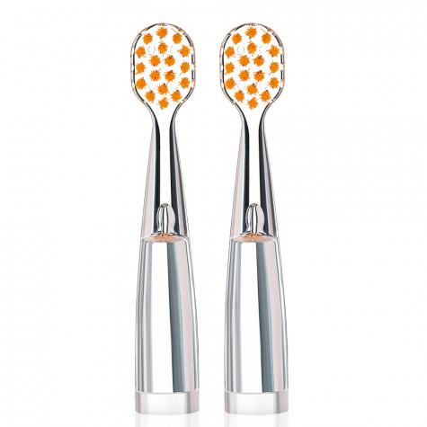 Электрическая звуковая зубная щетка Revyline RL 025 Panda, персиковая