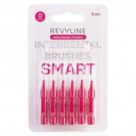 Ершики межзубные Revyline Smart, размер 0 розовые, 6 шт.